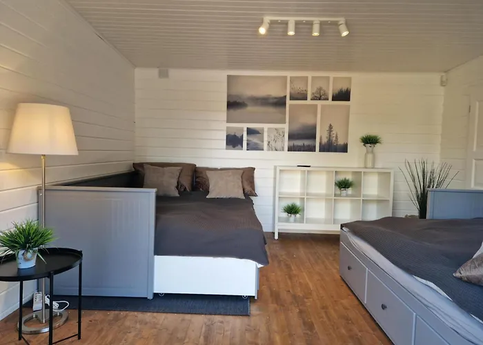 Vaeike Puhkemaja Saunaga Holiday home Romeda